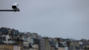 Une caméra de vidéosurveillance à Paris, le 25 février 2024