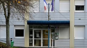 L'entrée du collège "Les hautes Ourmes" à Rennes, le 13 décembre 2023