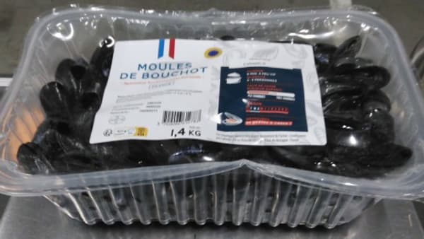 Ces barquettes de moules de bouchot, vendues chez Grand Frais et Fresh, font l'objet d'un rappel partout en France à cause de la bactérie E.coli.