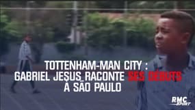 Tottenham-Man City : Gabriel Jesus raconte ses débuts sur les terrains cabossés de São Paulo