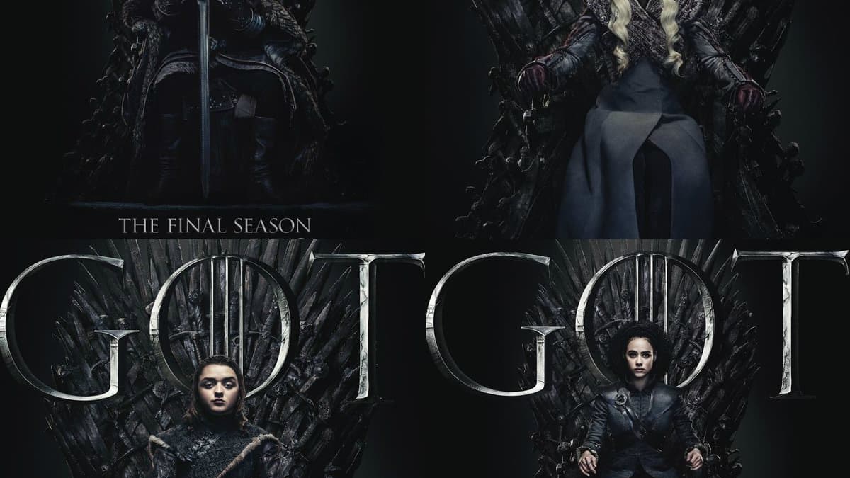 Affiches personnages de la dernière saison de Game of Thrones