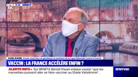 Axel Khan : "le plus important c'est de vacciner le maximum de personnes, le plus rapidement possible" - 10/01