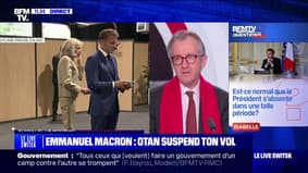 Est-ce normal que le président de la République s'absente dans une telle période? BFMTV répond à vos questions