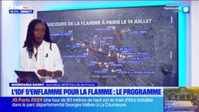 JO 2024: le parcours de la flamme olympique en Île-de-France