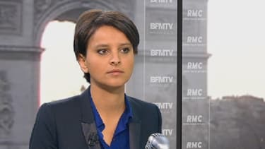 Ministre et porte-parole du gouvernement, Najat Vallaud-Belkacem était l'invitée de BFMTV, le 16 avril 2013