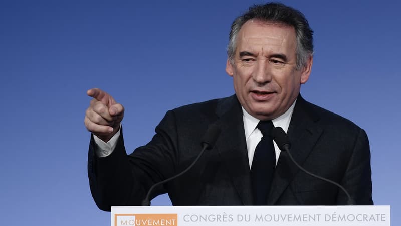 Le président du Modem François Bayrou, le 16 décembre 2017 à Paris. 