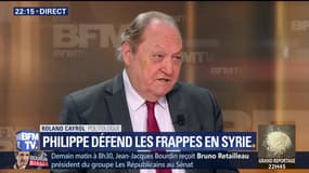 Edouard Philippe défend les frappes en Syrie