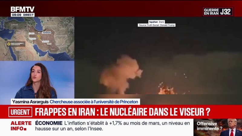 Guerre au Moyen-Orient: "on ne sait pas dire comment sont prises les décisions" en Iran, explique Yasmine Asrarguis, chercheuse associée à l'université de Princeton