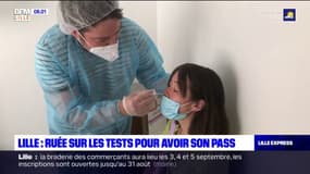 Lille: ruée sur les tests pour avoir son pass