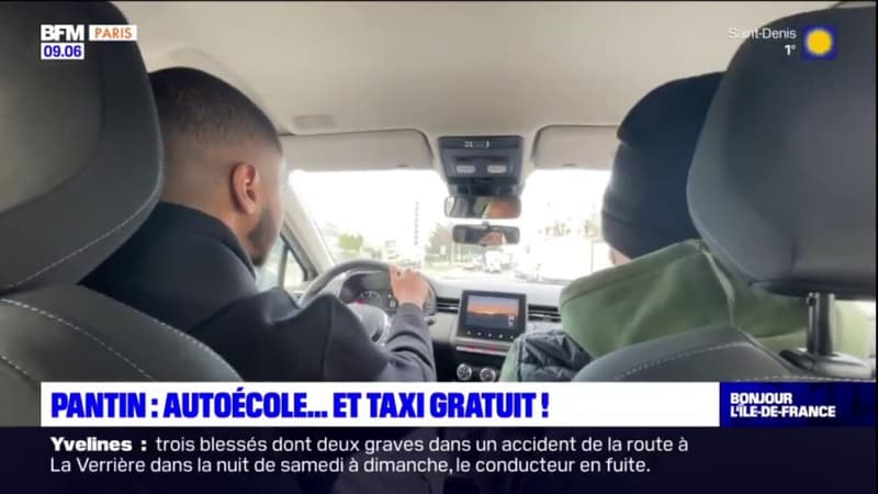 Pantin: une auto-école propose de transporter gratuitement les personnes d'une association