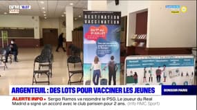 Argenteuil: des lots de tombola pour vacciner les jeunes 