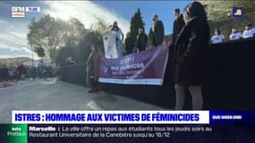 Istres: hommage aux victimes de féminicides