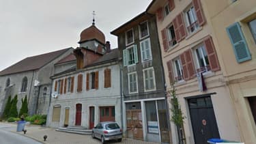 L'église de Moirans-en-Montagne, dans le Jura, où le prêtre mis en cause par une paroissienne, officiait.