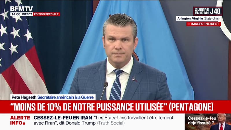Guerre au Moyen-Orient: "L'armée américaine a rempli tous ses objectifs", décrit Pete Hegseth, secrétaire américain à la défense