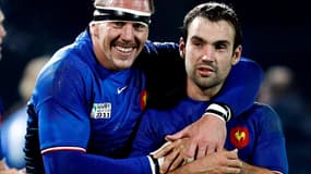 Imanol Harinordoquy et Morgan Parra