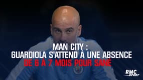 Man City : Guardiola s’attend à une absence de 6 à 7 mois pour Sané 