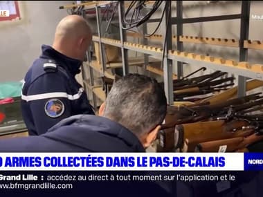 Campagne d'abandon d'armes: 3500 armes collectées dans le Pas-de-Calais