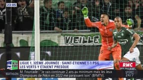 La doublette gagnante (ou presque) de Saint-Etienne contre Paris vue par Benarbia 