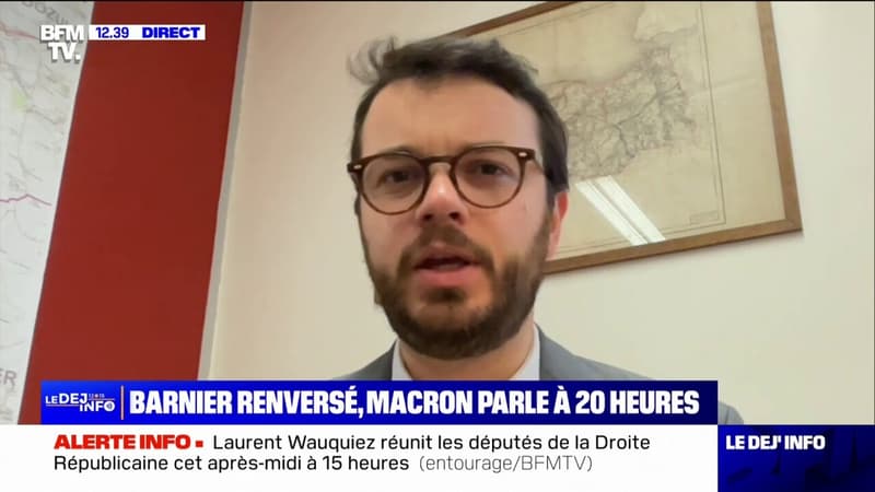 Gouvernement Barnier renversé: Il faut changer les axes d'alliance et renverser ce qui est en cours, estime Arthur Delaporte (Socialistes)