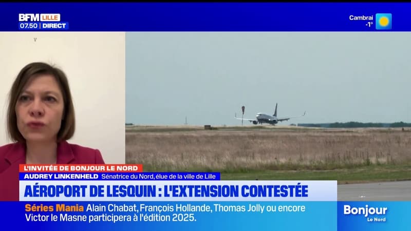 Aéroport de Lille-Lesquin: l'extension contestée, un couvre-feu demandé