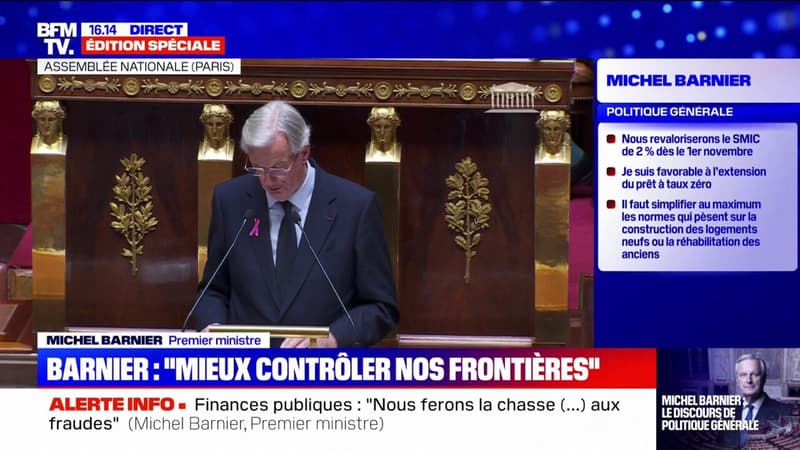 Discours de politique générale: 