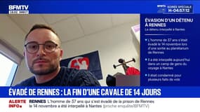 "C'est un soulagement", confie le secrétaire FO Justice Rennes-Vezin après l'interpellation du détenu évadé lors d'une sortie au planétarium