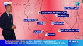 Météo Rhône: un jeudi particulièrement ensoleillé avec une température allant jusqu'à 33°C à Lyon 