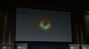 Voici la toute première image d'un trou noir