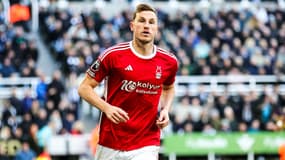 Chris Wood avec Nottingham Forest face à Newcastle le 26 décembre 2023