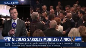 Primaire de la droite et du centre: Nicolas Sarkozy Mobilise à Nice