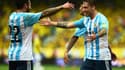 Ezequiel Lavezzi et Lucas Biglia