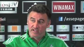 Football / Christophe Galtier charge Denis Balbir - 20/02	