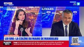 Loi SRU: la colère du maire de Mandelieu