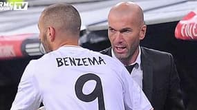 Zidane : "Je ne pourrais pas me passer de Benzema"