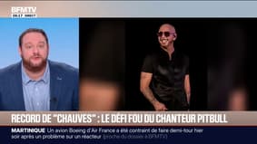 Le chanteur Pitbull veut battre le record du monde "du plus grand rassemblement de 'chauves'" lors de son concert à Londres