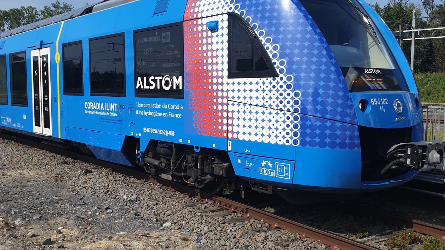 Le train à hydrogène iLint d'Alstom Le train à hydrogène iLint d'Alstom