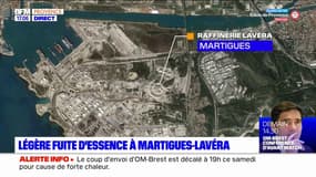 Martigues: une fuite d'essence se déclare à la raffinerie Pétroinéos 