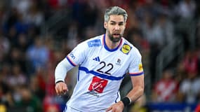 Luka Karabatic lors du Mondial de handball, le 31 janvier 2025.