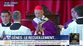 L’archevêque de Gênes livre son homélie à une Italie en deuil