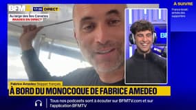 Vendée Globe: le skipper Fabrice Amedeo raconte son quotidien