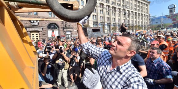 L'ancien boxeur et maire de Kiev, Vitali Klitschko