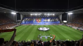 Le Stade Bollaert en Ligue des champions, à Lens le 3 octobre 2023