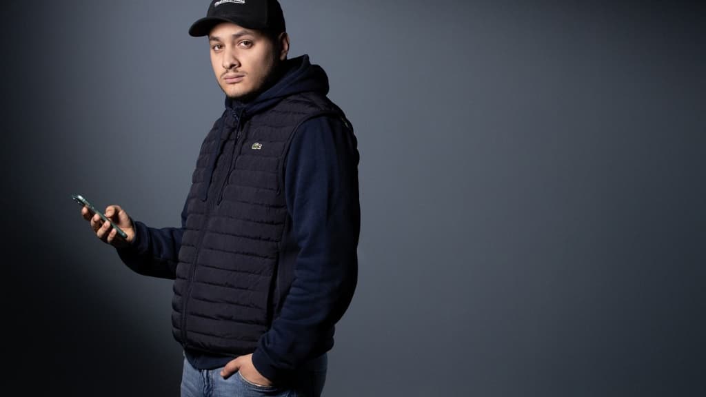 Taha Bouhafs à Paris le 1er février 2020 Taha Bouhafs à Paris le 1er février 2020
