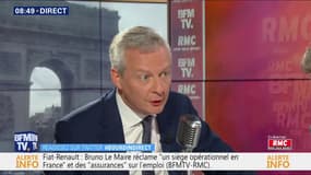 Bruno Le Maire sur General Electric: "Il faut revoir le plan social, 1050 emplois supprimés, c'est trop"