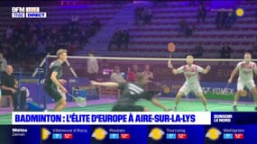 Pas-de-Calais: les meilleurs joueurs de badminton d'Europe à Aire-sur-la-Lys