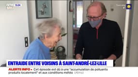 Confinement: entraide entre voisins à Saint-André-Lez-Lille