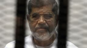L'ancien président Egyptien Mohamed Morsi en mai 2014.
