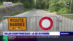 Hautes-Alpes: la RD36 fermée en raison d'un risque d'éboulement