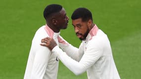 Presnel Kimpembe avec le PSG en octobre 2024
