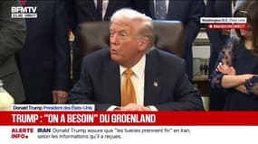 Donald Trump affirme étudier "différentes options" concernant le Groenland